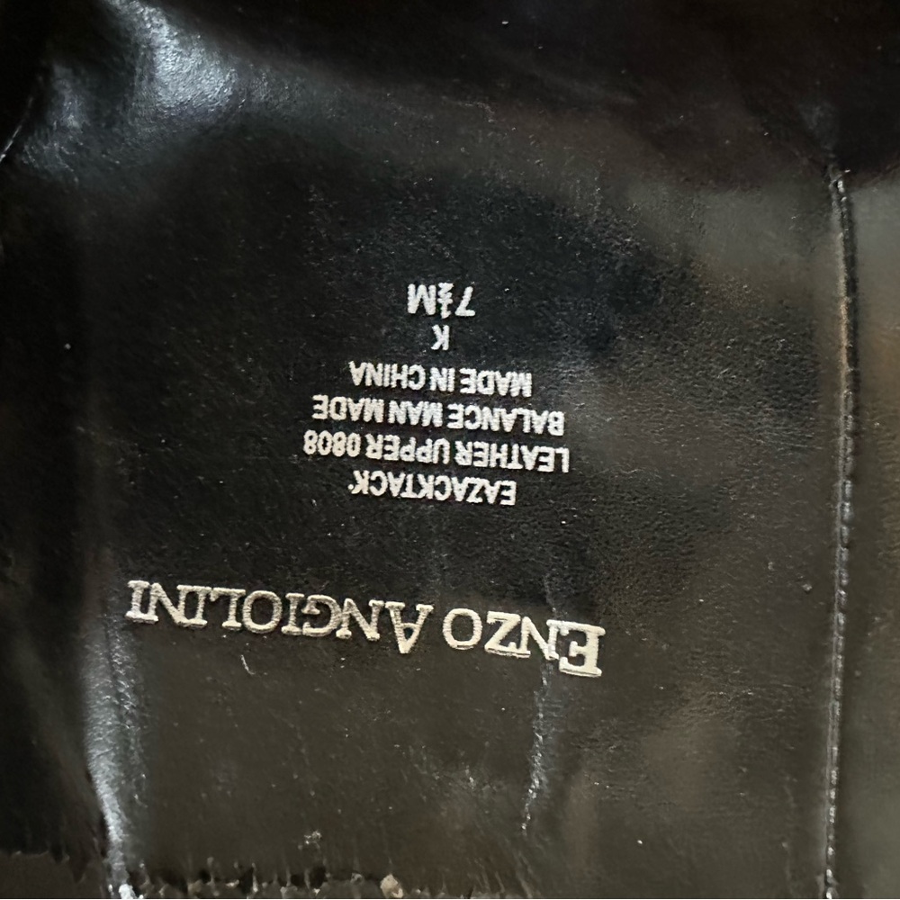 Enzo Angiolini women’s Black Leather boots